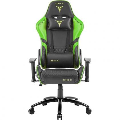 Игровое кресло ZONE 51 CLUBPOINT Black-Green фото