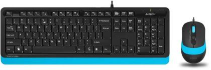Комплект Клавиатура+Мышь A4Tech Fstyler F1010 BLUE фото