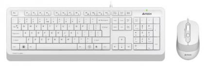 Комплект Клавиатура+Мышь A4Tech Fstyler F1010 WHITE фото