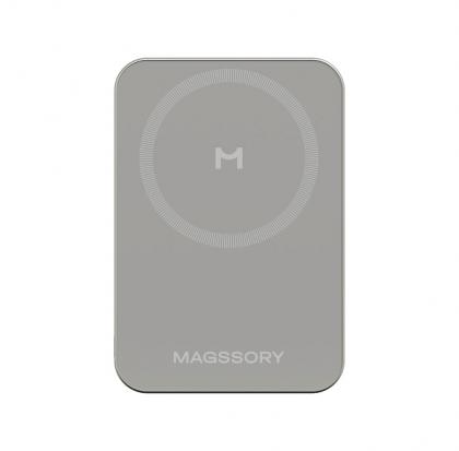 Внешний Аккумулятор Magssory Pride 10k Magsafe PBN021 (титан) фото