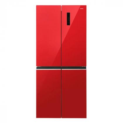 Холодильник Centek CT-1744 NF Red Glass фото