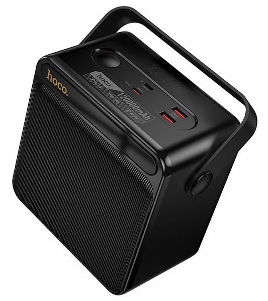 Внешний Аккумулятор Hoco DB101 120000 mAh Black (Дополнительный аккумулятор120000mah) фото. Предпросмотр №1