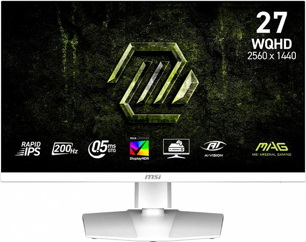 Монитор MSI 27" MAG 274QRFW (9S6-3CF99T-011) фото. Предпросмотр №1