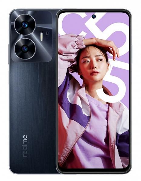 Смартфон Realme C55 6/128Gb Black фото. Предпросмотр №1