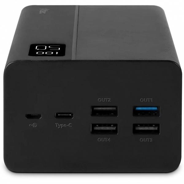 Внешний Аккумулятор TTEC ReCharger Mega LCD 50000mAh PD 20W черный (2BB197S) фото. Предпросмотр №5
