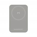Внешний Аккумулятор Magssory Pride 10k Magsafe PBN021 (титан) фото. Фото №1