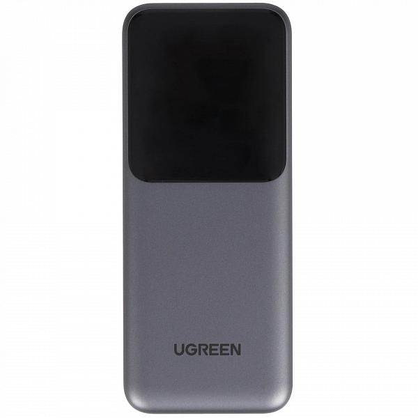 Внешний Аккумулятор UGREEN PB721 (35524B) 20000mAh серый фото. Предпросмотр №1