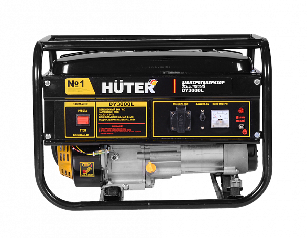 Генератор Huter DY3000L 2,7кВт 64/1/4 фото. Предпросмотр №1