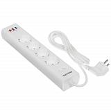 Сетевой фильтр USB 20W Philips 4*5m White (CHP4346WC/51) фото. Фото №6