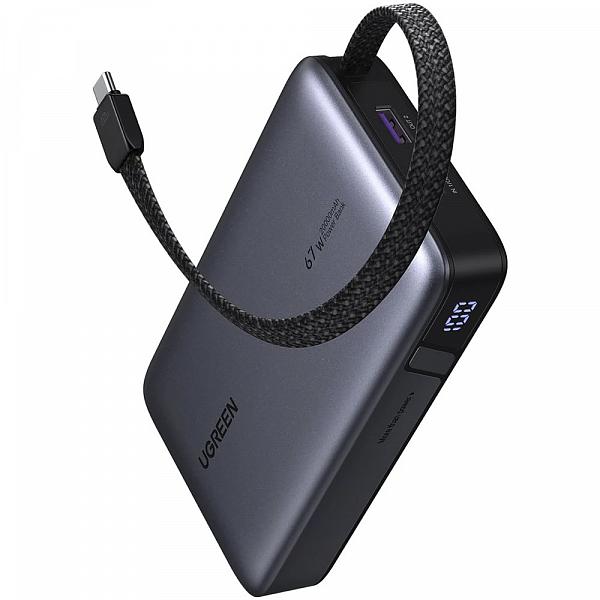 Внешний Аккумулятор UGREEN PB550 20000mAh (85166B) серый фото. Предпросмотр №2
