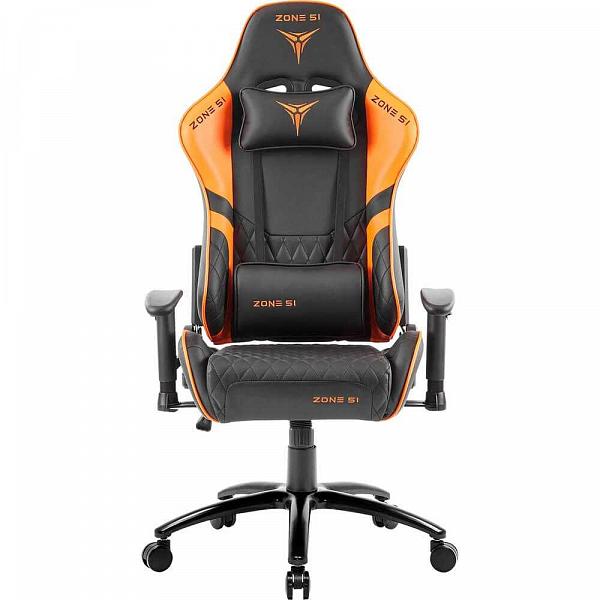 Игровое кресло ZONE 51 CLUBPOINT Black-Orange фото. Предпросмотр №1