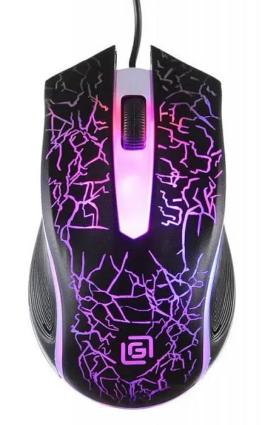 Мышь Игровая Oklick 395M SHADOW черный оптическая (1500dpi) USB (2but) фото. Предпросмотр №1