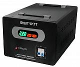 Стабилизатор напряжения Smartwatt AVR Tower 12000RF черный фото. Фото №1