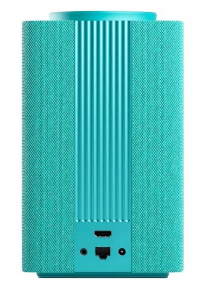 Умная колонка Яндекс Станция Макс c Zegbee бирюзовый (YNDX-0053) фото. Предпросмотр №2