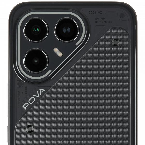 Смартфон Tecno Pova 7 Pro 5G 8/256Gb черный фото. Предпросмотр №6