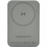Внешний Аккумулятор Magssory Pride pro 10k Magsafe PBN022 (титан) фото. Фото №2