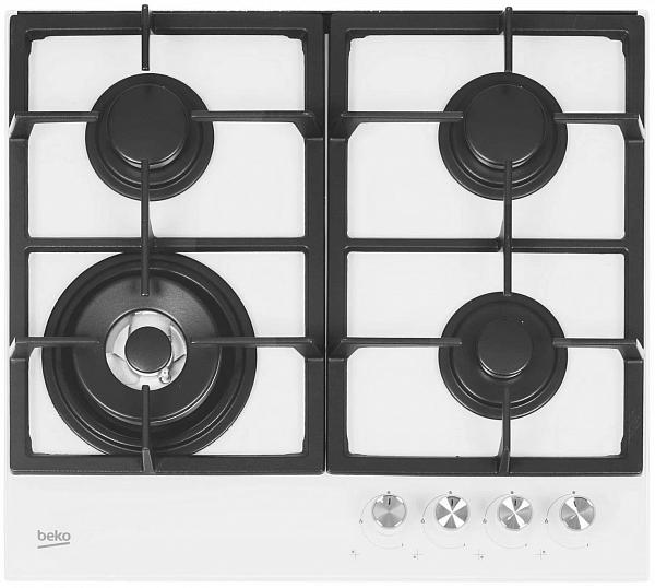 Варочная поверхность газовая Beko HILW64225SW белый фото. Предпросмотр №1