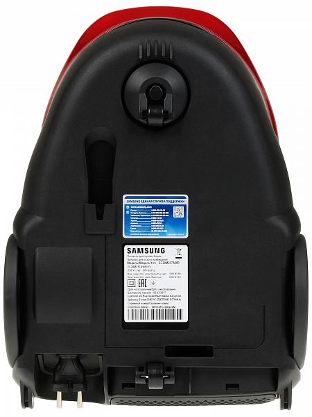 Пылесос SAMSUNG VC20M257AWR, красный фото. Предпросмотр №5