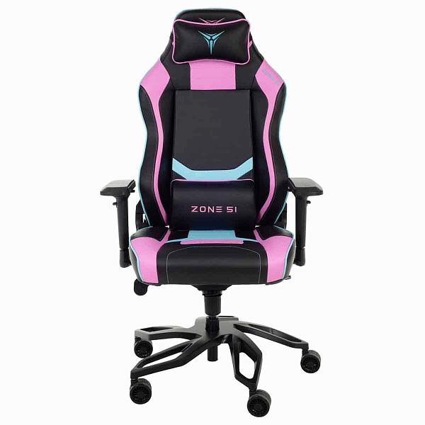 Игровое кресло ZONE 51 Cyberpunk FC Fuchsia-cyan фото. Предпросмотр №1