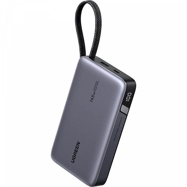 Внешний Аккумулятор UGREEN PB551 20000mAh (55992B) серый фото. Предпросмотр №1