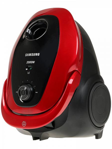 Пылесос SAMSUNG VC20M257AWR, красный фото. Предпросмотр №3