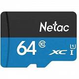 Карта памяти Micro-SD Netac NT02P500ULT-064G-S P500 Ultra MicroSDXC фото. Фото №1