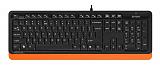 Комплект Клавиатура+Мышь A4Tech Fstyler F1010 черный/оранжевый фото. Фото №2