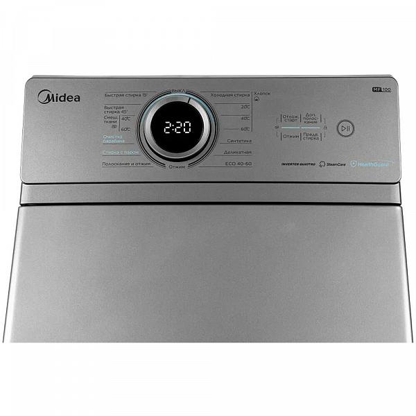 Стиральная машина вертикальная Midea MF100T80BS\S-RU фото. Предпросмотр №2