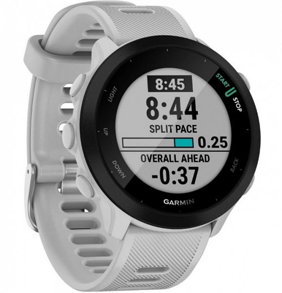 Умные часы Garmin Forerunner 55 White Stone (010-02562-01) фото. Предпросмотр №2