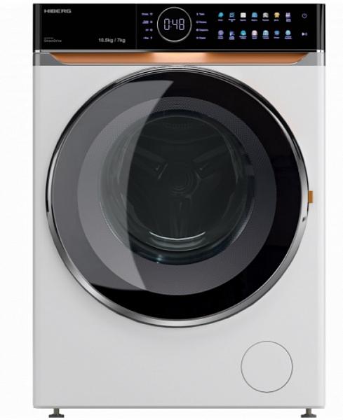 Стиральная машина Hiberg i-DDQ10-10714 W фото. Предпросмотр №1