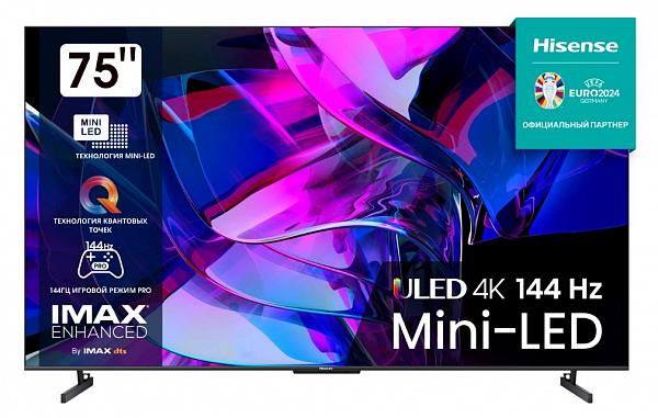 Телевизор 75" Hisense 75U7KQ фото. Предпросмотр №1