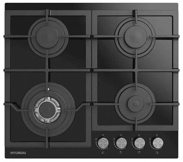 Варочная поверхность газовая Hyundai HHG 6436 BG фото. Предпросмотр №1