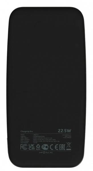 Внешний Аккумулятор TTEC ChargeUp Pro 20000mAh PD 20W черный (2BB212S) фото. Предпросмотр №2
