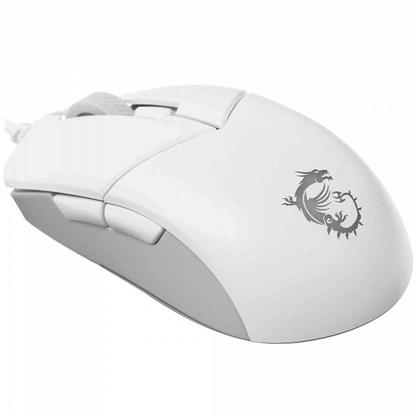 Мышь Игровая MSI Clutch GM11 белый фото. Предпросмотр №2