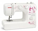 Швейная машина JANOME Sew Cat 57 белый/рисунок SEW фото. Фото №1