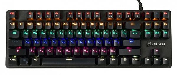 Игровая клавиатура Оклик 969G SHOTGUN механическая черный фото. Предпросмотр №1