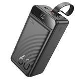 Внешний Аккумулятор Hoco J123C 60000 mAh Black (Дополнительный аккумулятор60000mah) фото. Фото №1