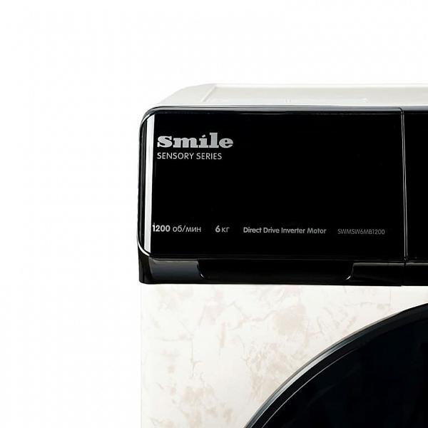 Стиральная машина SMILE SWMSW6MB1200 бежевый/черный фото. Предпросмотр №4