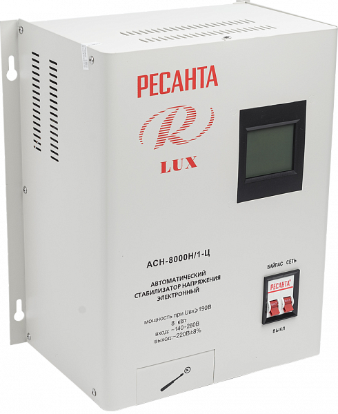 Стабилизатор Ресанта ACH-8000 Н/1Ц фото. Предпросмотр №3